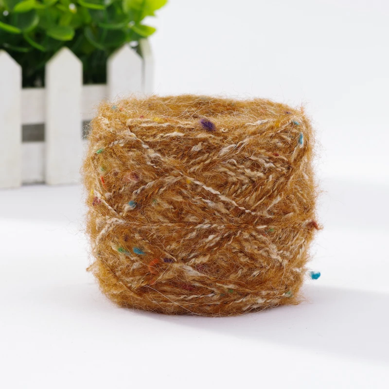 Высококачественная 250 г натуральная мягкая плюшевая 100% акриловая проволочная