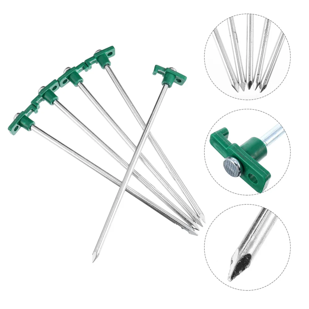 

6Pcs Camping Tent Stakes Tent Pegs Tent Accessories Tent Nails Ground Nails