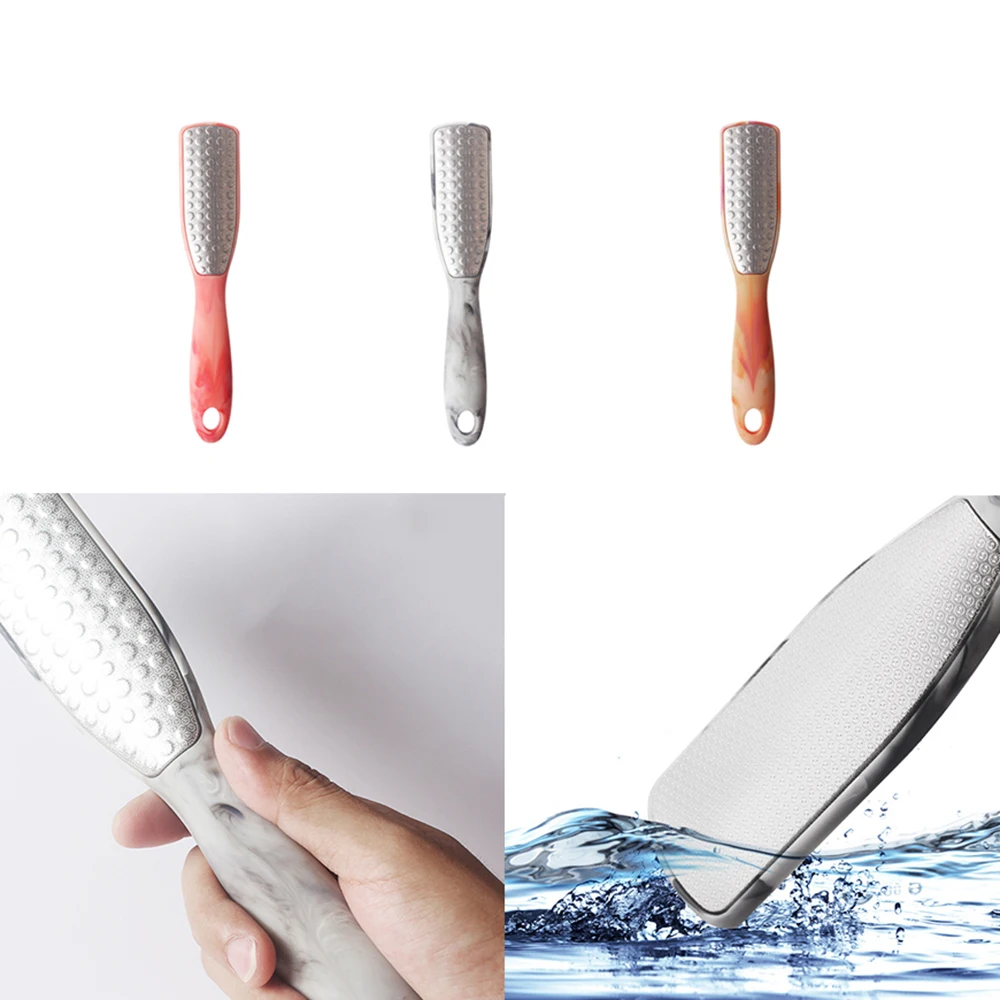 

Double Sided Foot Rasp File Callus Dead Skin Remover Exfoliating Pedicure Scrubber Tool Foot Care Tool 3 Color