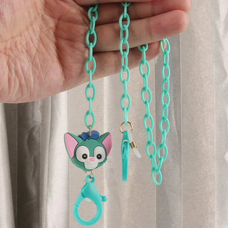 2023 Cute Bear Acrylic Children Mask Chain Holder Lanyard Student Fashion Bunny Charm Glasses Neck Strap for Woman Gifts |