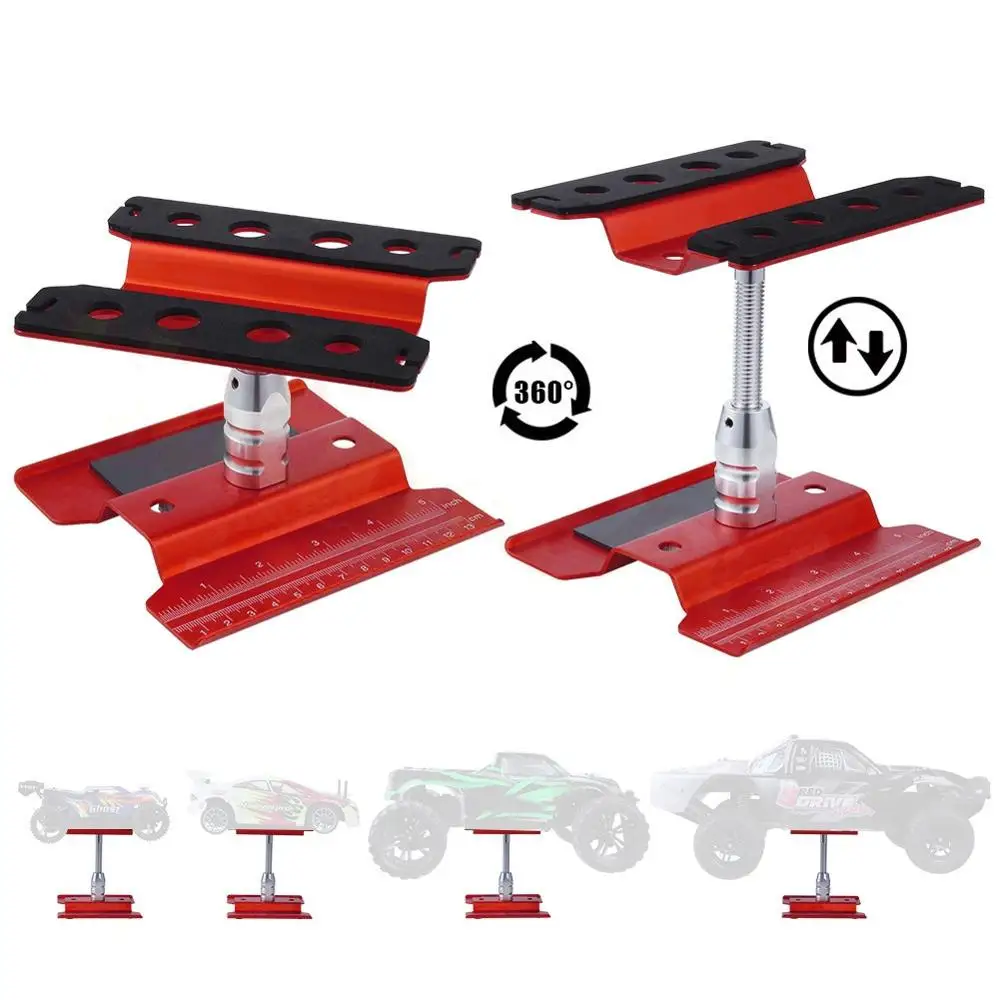 Verhooging Werk стенд монтаж на платформе 360 Graden повернуть Reparatie станция Voor Rc 1/8 1/10 TRX 4 Axiale