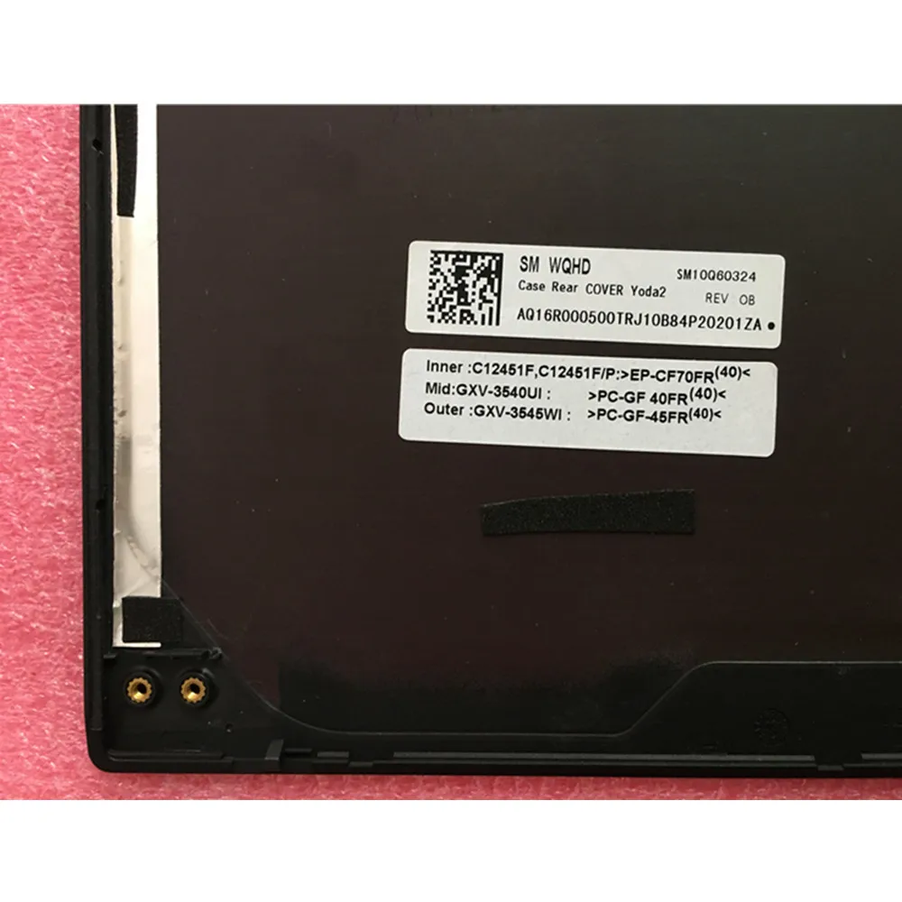 New for orig Laptop Lenovo Thinkpad X1 Carbon 6th 2018 Sm Wqhd Lcd Rear Cover Case/Lcd Achterklep AQ16R000500 SM10Q60324