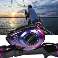 fishing reel quick rotating magnetic brake 12 gears bait casting lure explosion proof long reel for outdoors