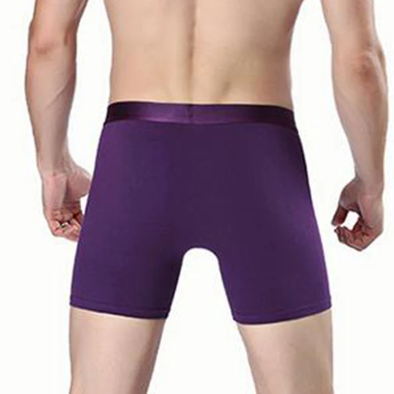 Vertvie мужское длинное нижнее белье хлопковые боксеры удобные дышащие обычные