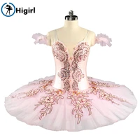 adult or child girl pink stage costome professional ballet tutu sugar plum fairy classical pancake platter bt9153