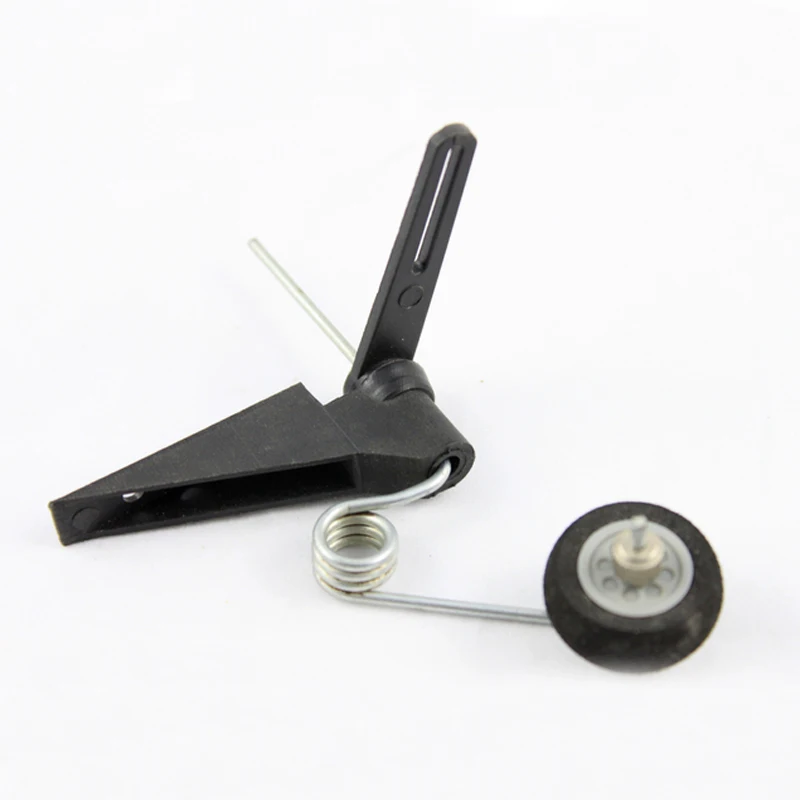 

1set Tail Wheel Bracket Assembly Kit Rear Landing Gear Level 60-90 Steel Wire Dia 2mm Length 10cm for RC Fixed-wing Drone