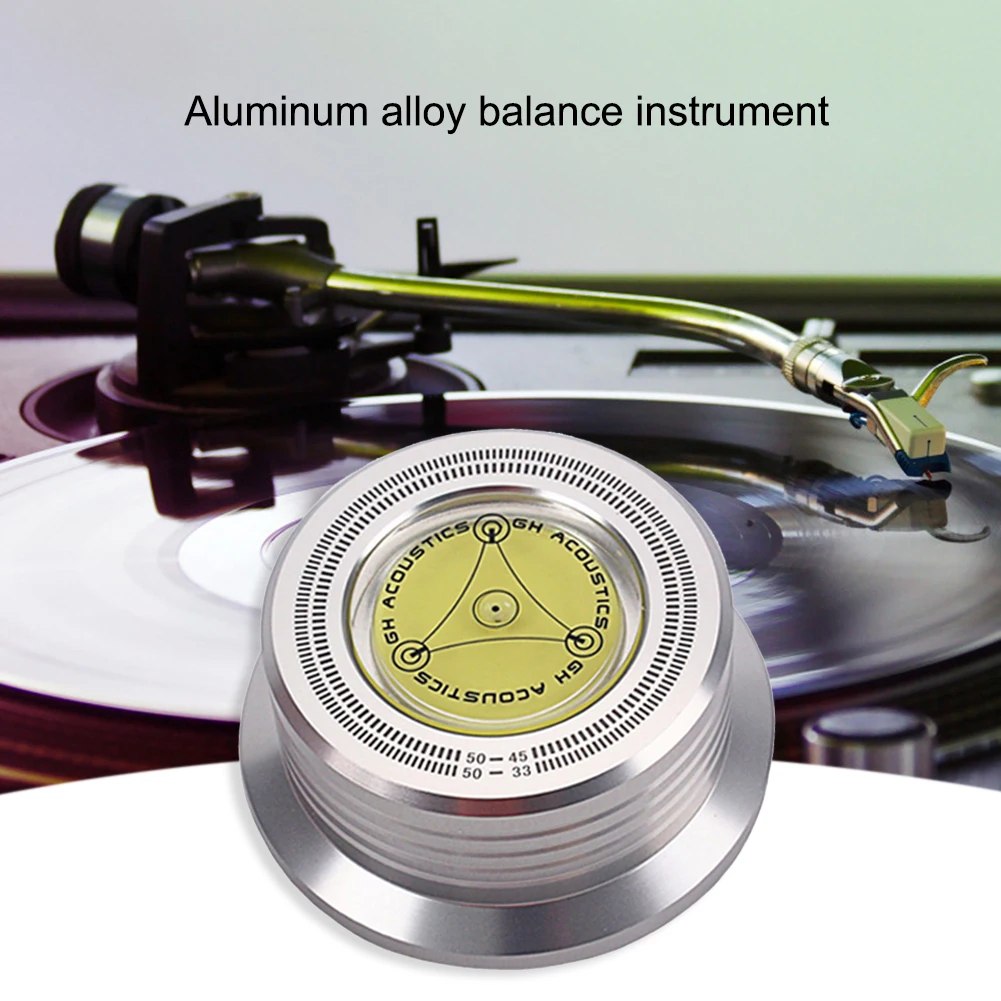 

Weight Clamp Aluminum Record Player Stabilizer Universal 50Hz LP Vinyl Turntable Musical Enjoyable Instrument Supplies