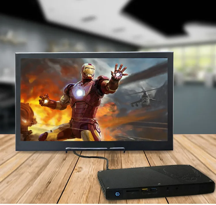 Портативный монитор видеонаблюдения 13 3 дюйма IPS Raspberry Pi разрешение X игровой