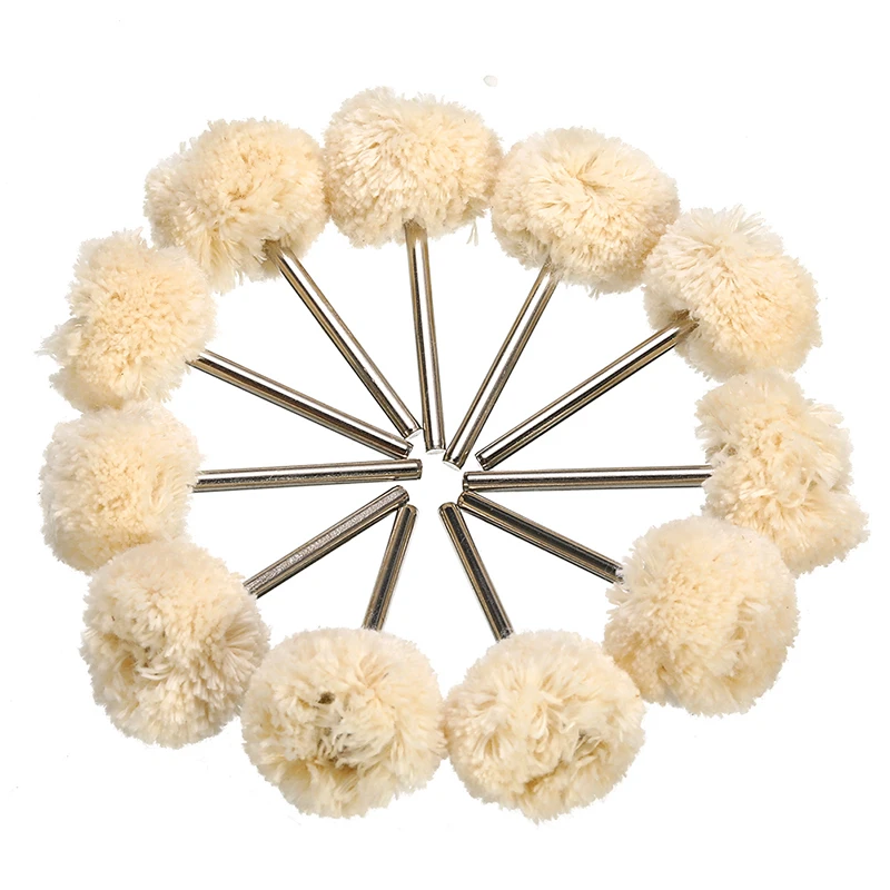 10 шт. двойной хлопковый резьбовой монтируемый абразивный диск для полировки