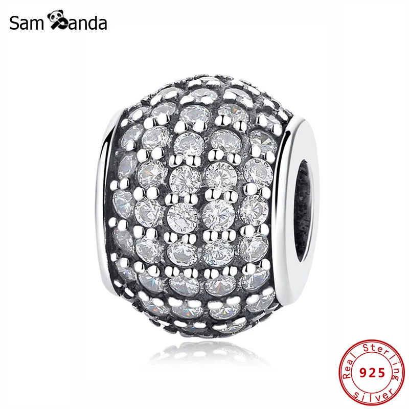 Аутентичные оригинальные Подвески 100% бусины из стерлингового серебра 925