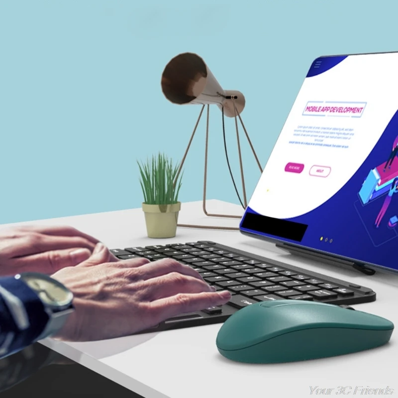 

Wireless Bluetooth Keyboard with Touchpad USB Rechargeable Built-in Multi-Touch for PC Laptop D01 20 Dropshipping