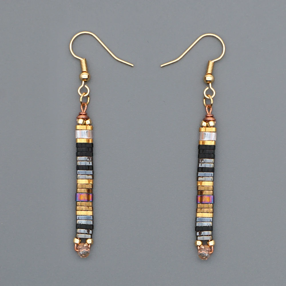 Go2boho Miyuki женские серьги с бусинами ювелирные украшения в стиле бохо Делика