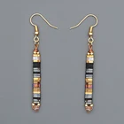 Go2boho Miyuki женские серьги с бусинами, ювелирные украшения в стиле бохо, серьги с бусинами, Делика, винтажный крючок, кольца для ушей, подарок, богемное ювелирное изделие