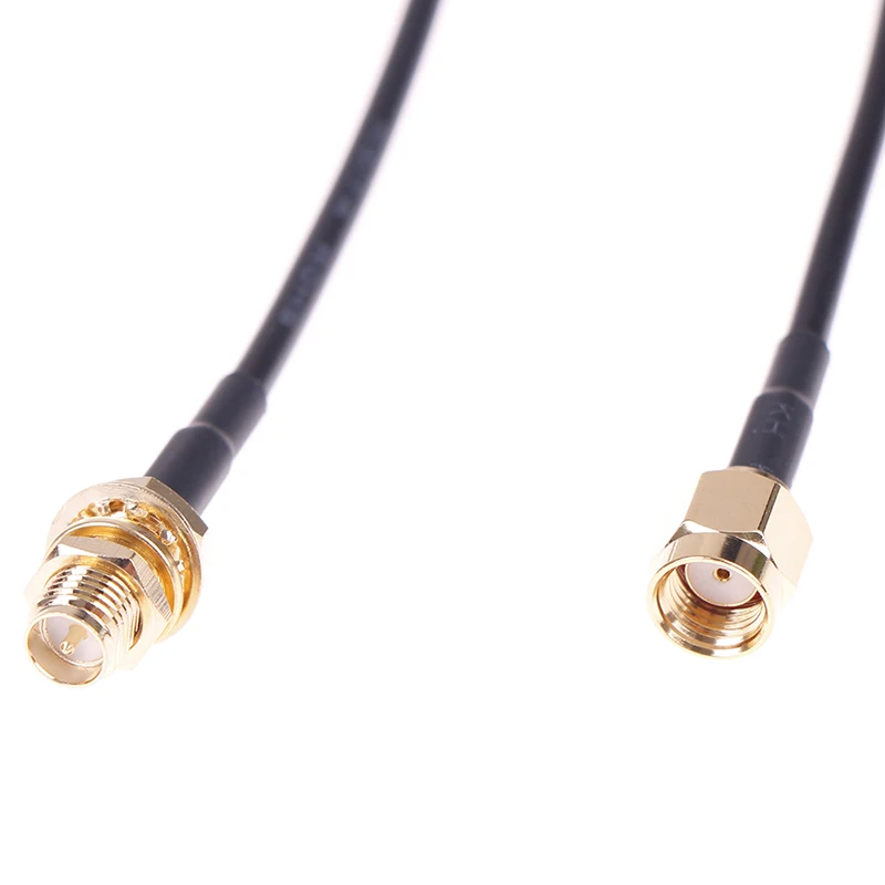 1 шт. м WiFi роутер Антенна удлинитель кабель RG174 RP-SMA Штекерный для женщин |