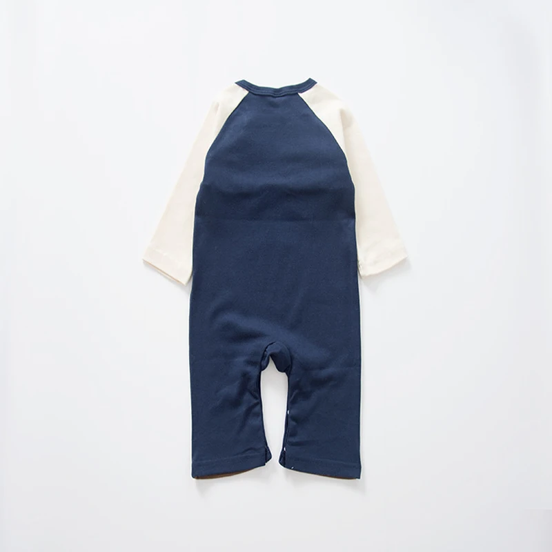 2019 новые милые ползунки для малыша хлопковый комбинезон с монстром мальчиков и