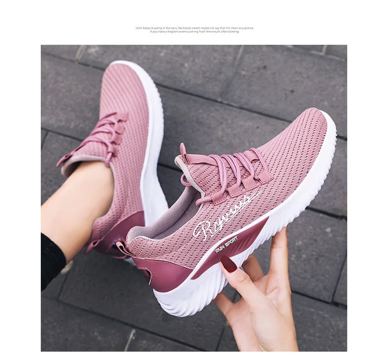 Женская обувь г. Новые кроссовки женские модные tenis feminino легкие дышащие сетчатые туфли Женская Повседневная обувь женские кроссовки B1363