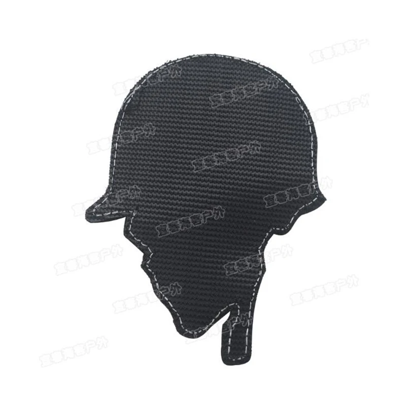 1 шт. вышивка Тактический шлем чехол для телефона на руку череп солдатская