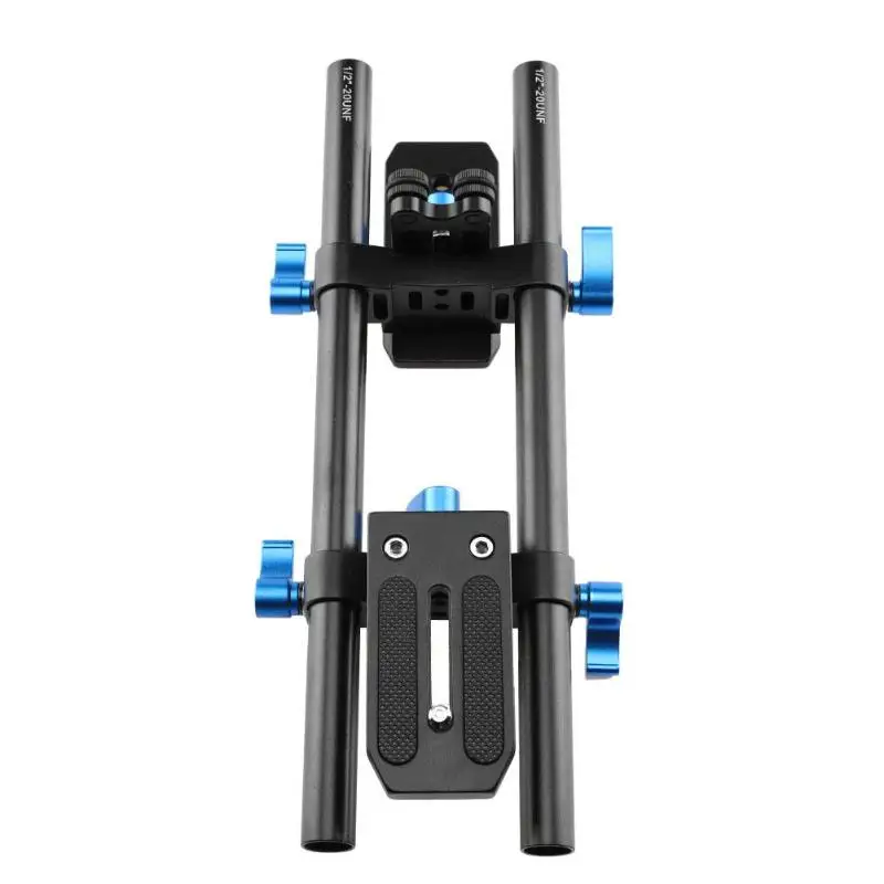 ALLOYSEED алюминиевый сплав DSLR SLR камера DV слайдер Трек 1/4 3/8 резьбовой штатив
