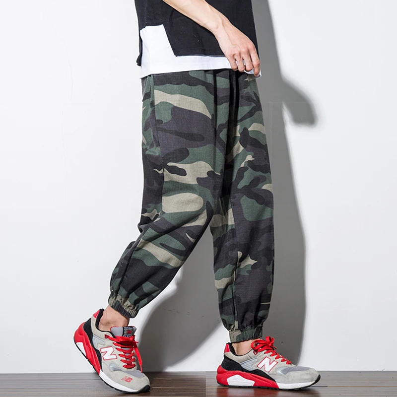 Новинка мужские камуфляжные спортивные штаны для фитнеса бегунов 2019 осенние