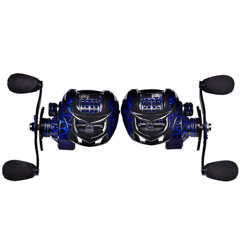 

18+1BB Fishing baitcasting Reel Fishing Tackle Gear 7.2:1 10KG MAX Drag Casting Fishing Right Left Hand Fishing Reel Tools