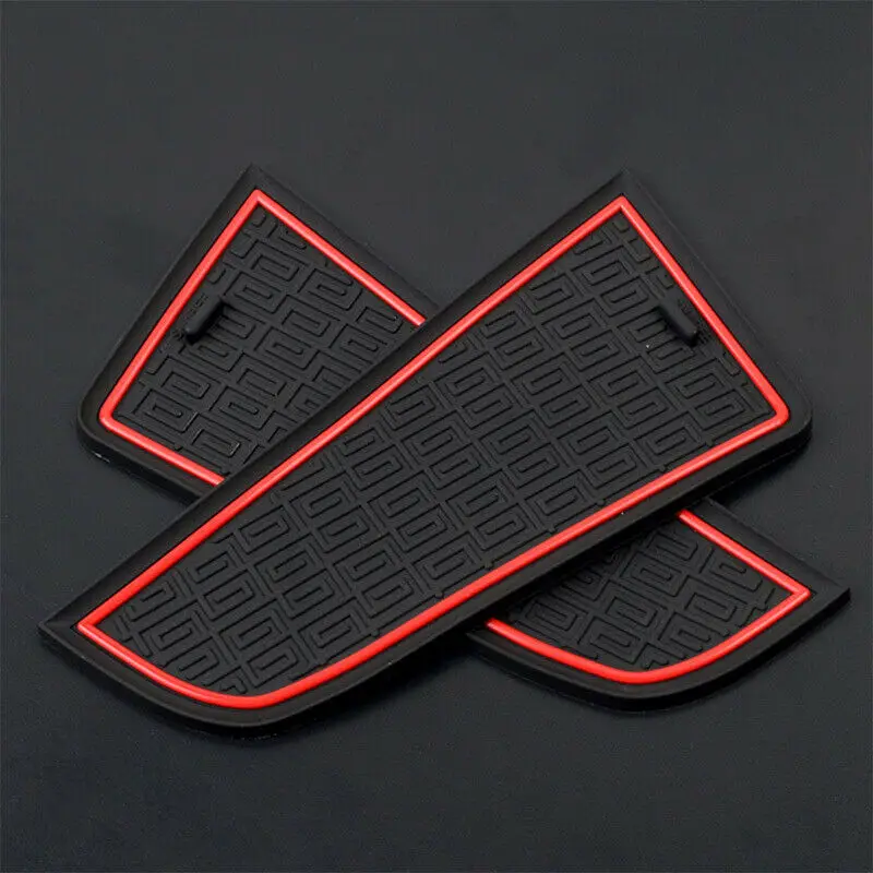 

19Pcs Car Door Groove Mats Non-Slip Rubber Gate Slot Cup Pads for Geely Atlas Emgrand X7 Sport NL-3 Proton X70 2017-2019
