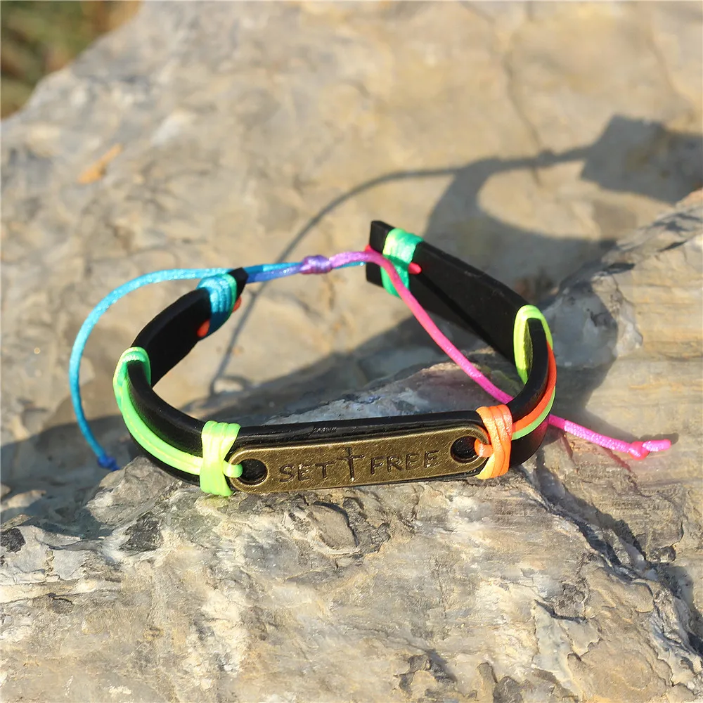 DGW 5 шт./компл. браслеты и мужские кожаные 2020 Pulseira Masculina ювелирные изделия Шарм Bileklik