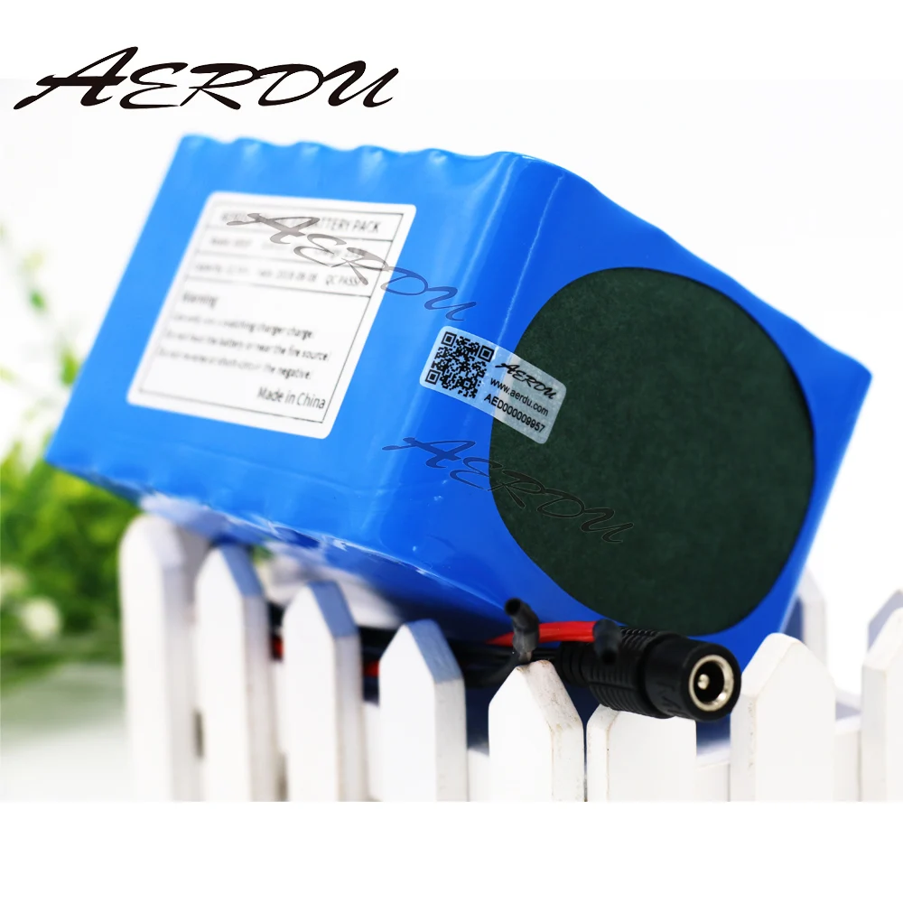 Литий ионный аккумулятор AERDU 3S10P 12 в 35 а/ч 6 AED18650 3500 мА/ч батареи для электрического
