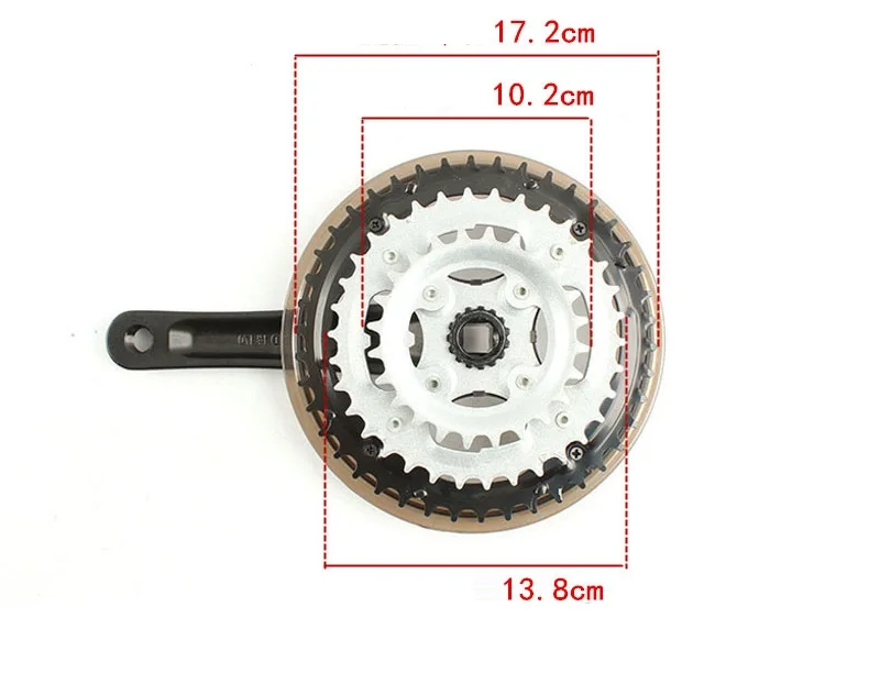 Велосипедная цепь для Кривошип горного велосипеда 7 8 9 скоростей MTB цепное колесо