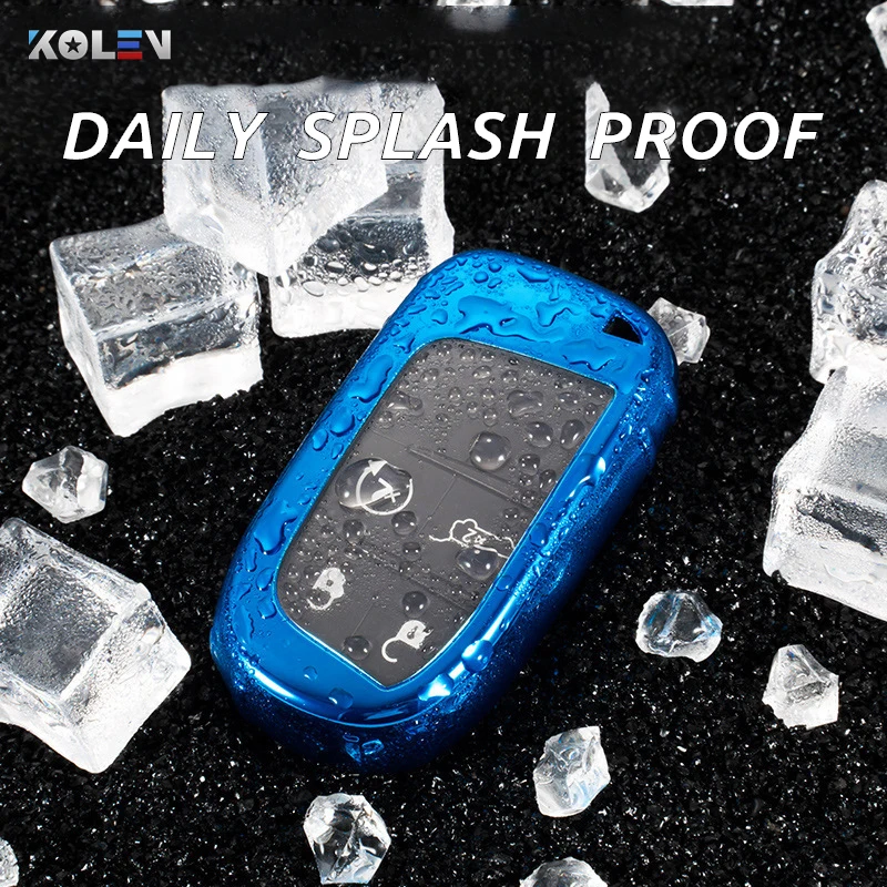 

TPU Car Remote Key Full Cover Case Keychain For Fiat Jeep Renegade Grand Dodge Ram 1500 Journey Charger Dart Challenger Chrysler