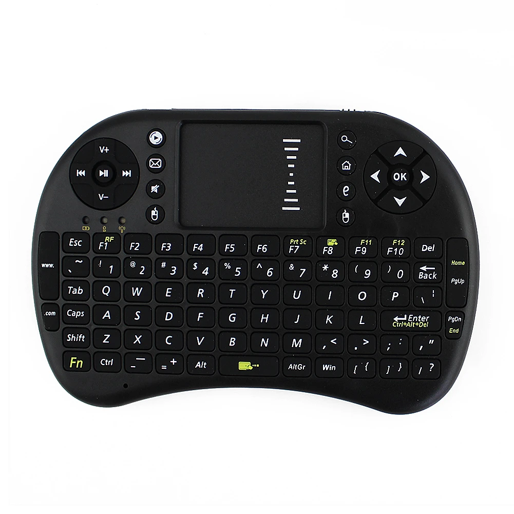 Беспроводная мини клавиатура с тачпадом 2 4 ГГц USB|Клавиатуры| |