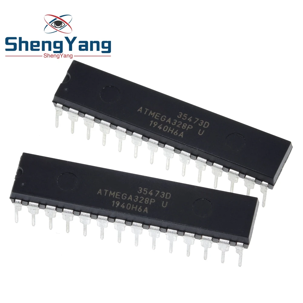 Шэньян 1 шт. ATMEGA328P PU ATMEGA328 DIP 28|Интегральные схемы| |