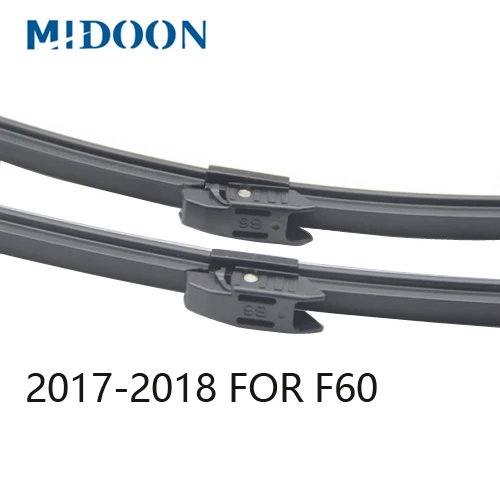 2017-2018 FOR F60 MIDOON стеклоочистителей для Mini Countryman R60 F60 щетки стеклоочистителя оружия 2010 2011 2012 2013 - Цвет: 2017-2018 FOR F60