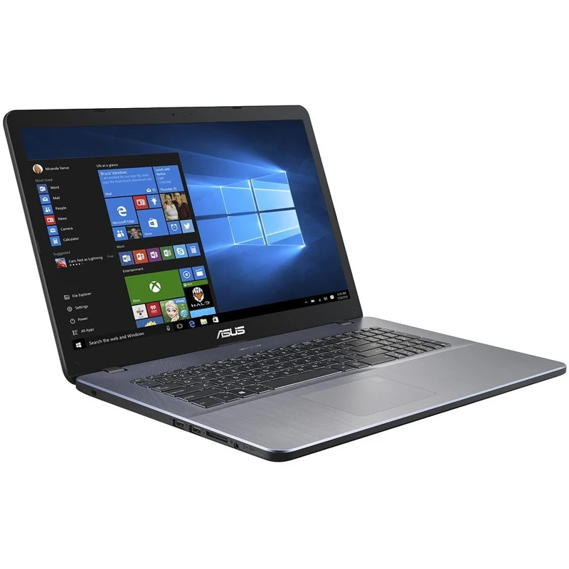 Ноутбук ASUS X705MB BX010T Intel Pentium Quad Core N5000/4GB/1TB/17.3&quot HD/No ODD/NVIDIA GeForce MX110 2Gb/Cam/Wi