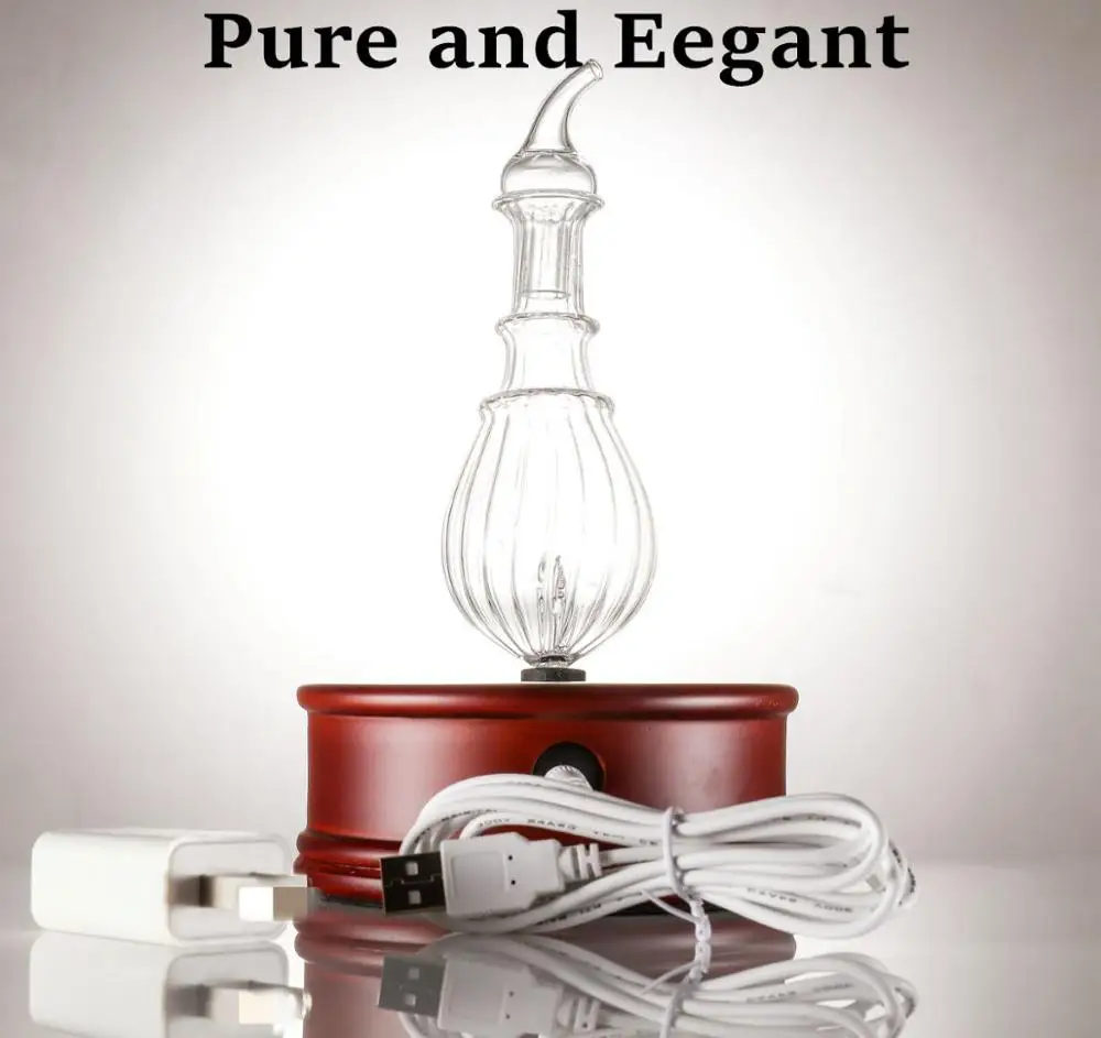 Безводный распылитель эфирных масел стеклянный холодный ароматерапии из