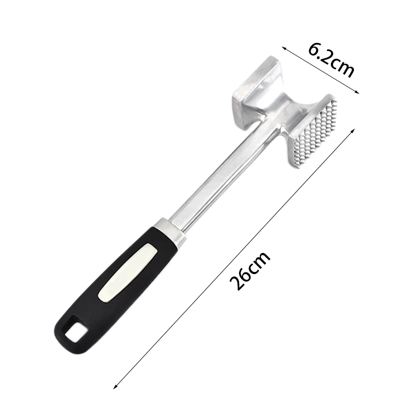 Мясной тендеризатор мясной молоток нежное мясо с острым лицом и гладким сосновым
