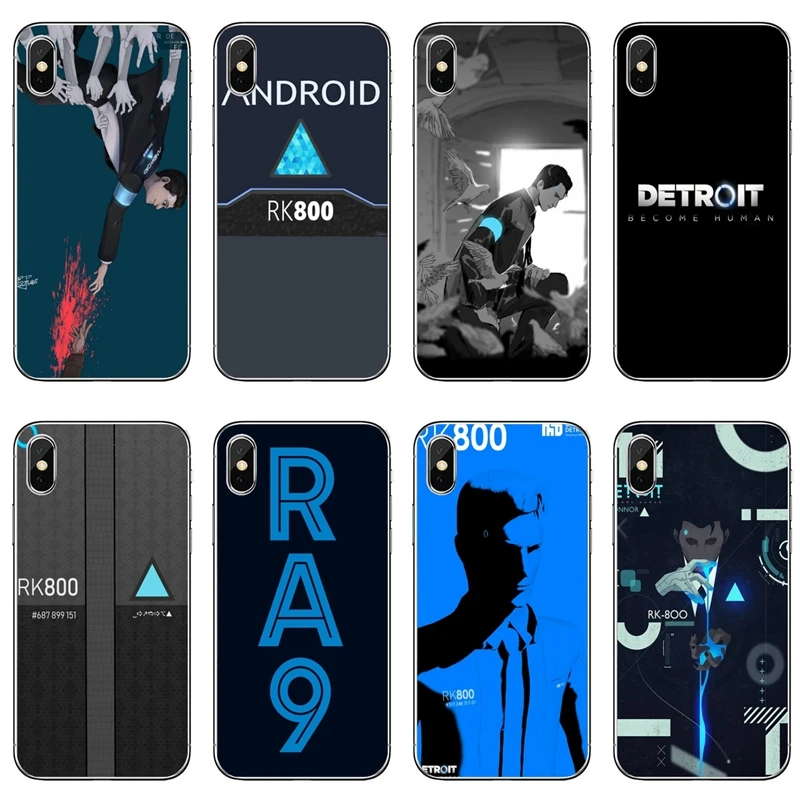 Детройт стать человеком аксессуары чехол для телефона Samsung Galaxy Note 10 9 8 5 4 S10E S10 Lite S9