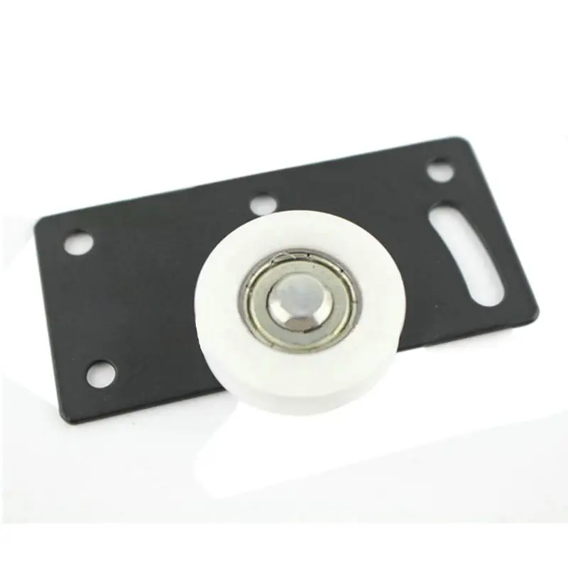 30 мм квеста путь одно колесо прямоугольная пластина раздвижные двери ролика 2