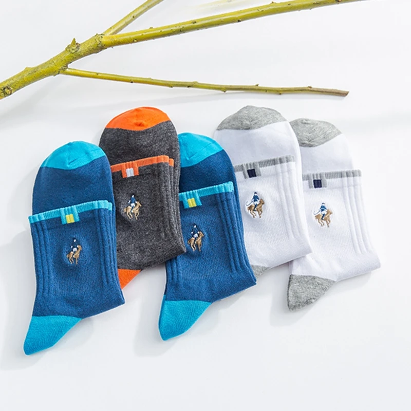 2020 новая модная одежда осень и зима дезодорирующие длинные хлопковые носки