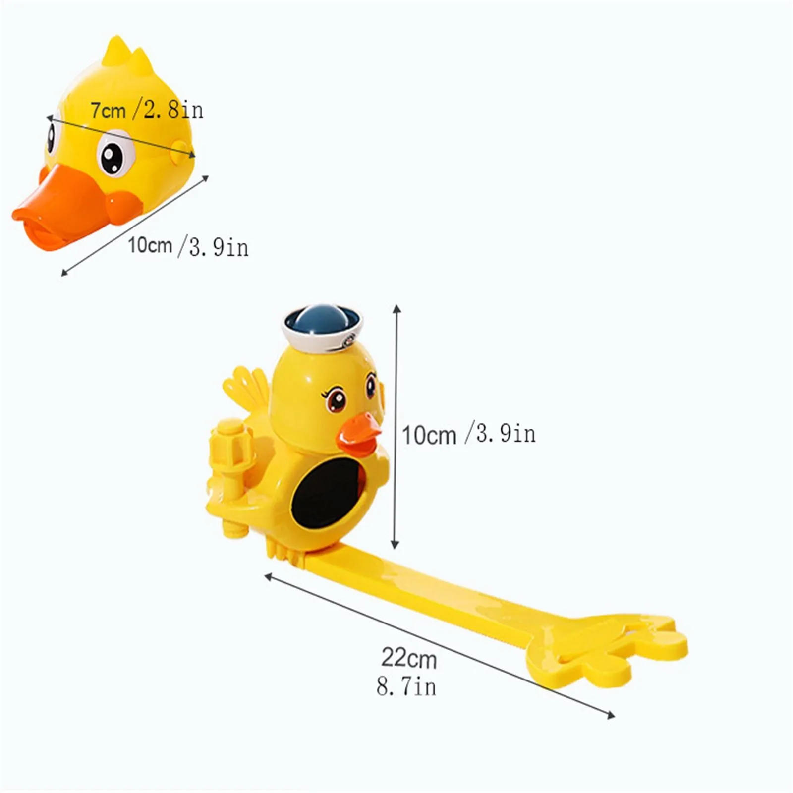 

Faucet Handle Extender Connects To Sink Silicone Splash-Proof Extended Faucet Water Channel Teaches Your Baby Or Kid Good Habits