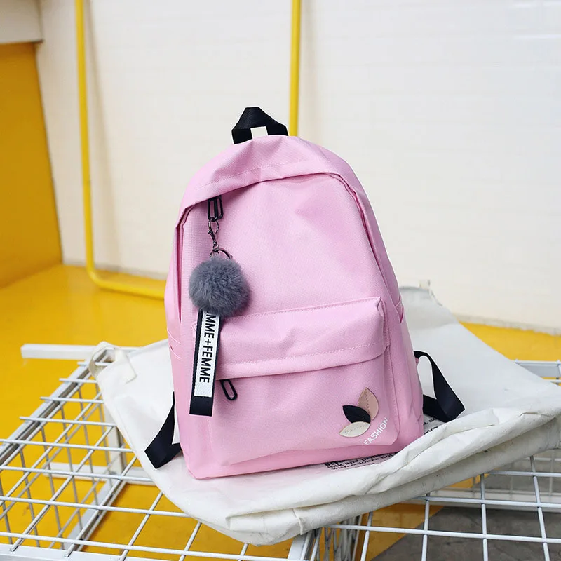 

New Women's Nylon Backpack Female Backpacks School bag For Girls Fashion Rucksack Waterproof Travel Bag Bolsas Mochilas