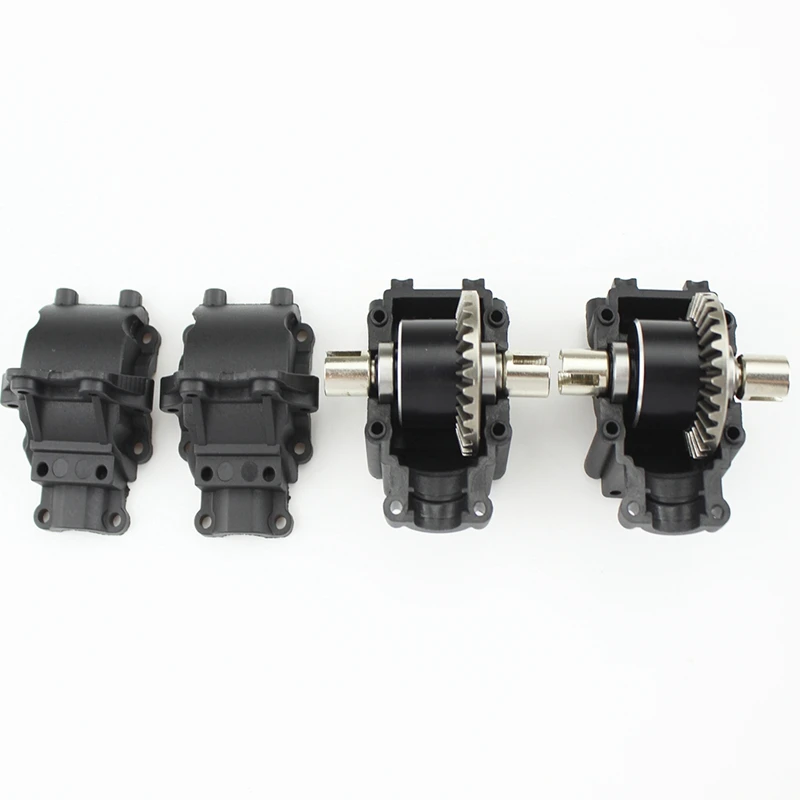 

Full Metal Differential & Plastic Gear Box Wave Box for Wltoys 144001 124019 124018 RC Car Spare Parts Accessories