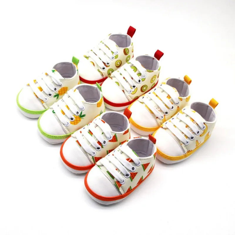 

New Canvas Classic Sports Sneakers Newborn Baby Boys Girls First Walkers Shoes Infant Toddler Soft Sole Anti-slip Baby Shoes