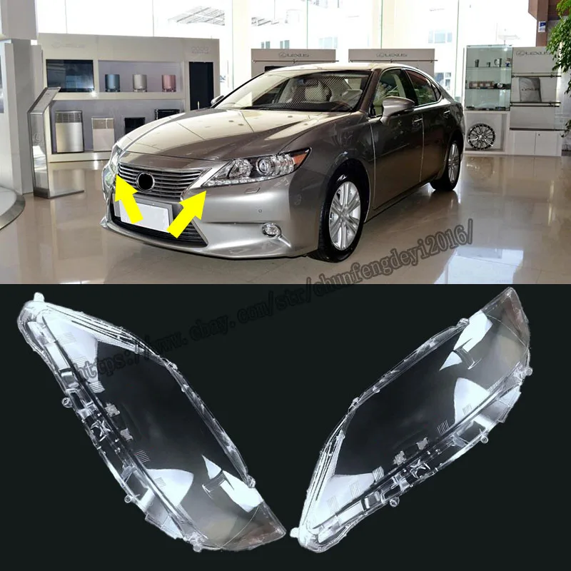 

Для Lexus ES250 2013-2014 2 шт. левая и правая передняя крышка объектива фары Высокое качество модификации автомобиля