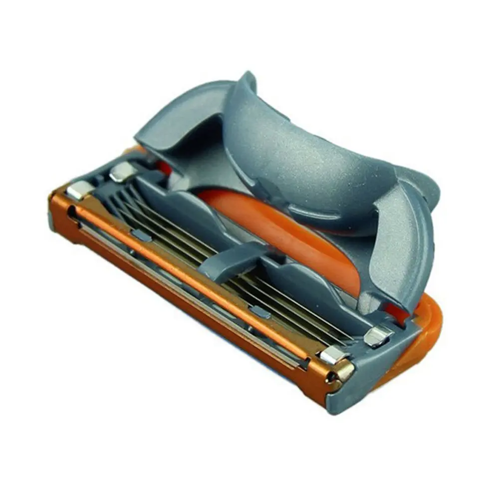

4PCS/SET 5 Layers Men Face Shaving Razors Blades Male Manual Razor Blades For Standard Beard Shaver Trimmer Blades