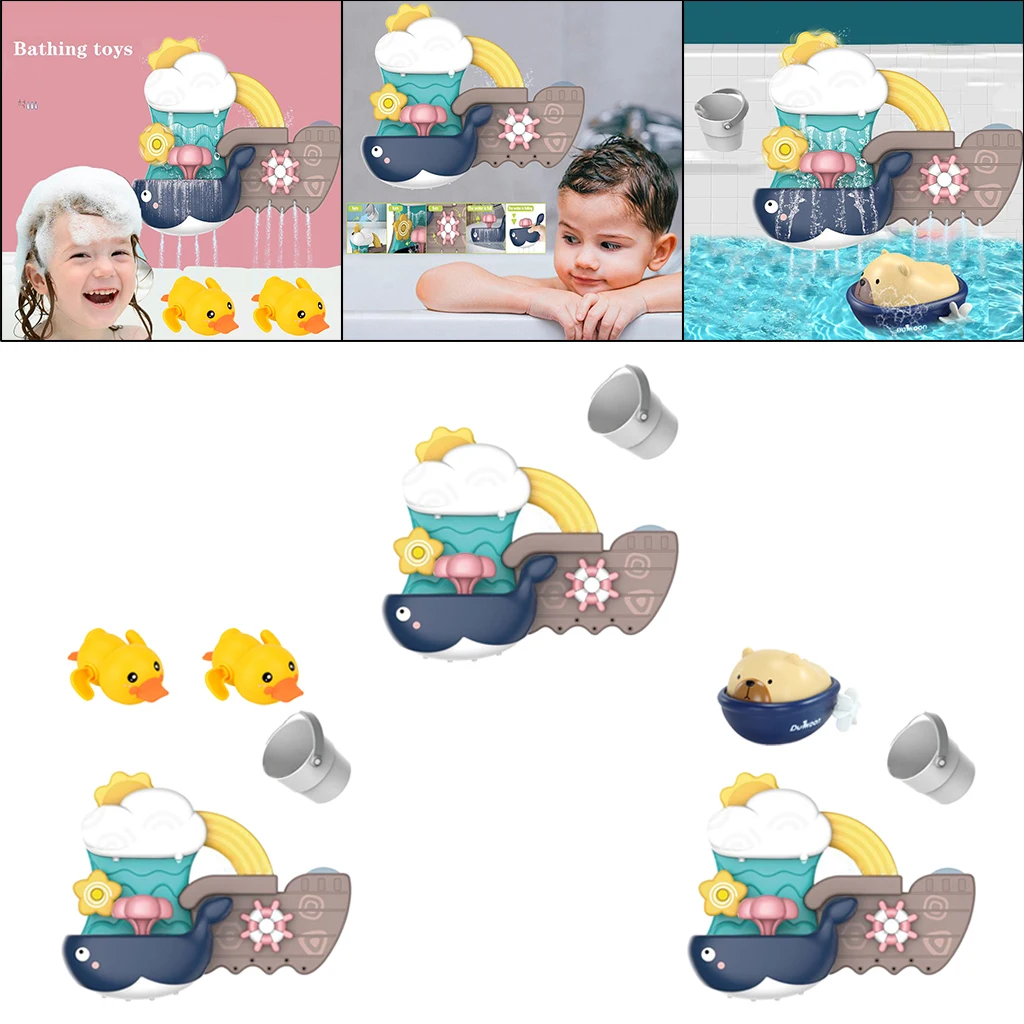 

Adorable Water Spray Spout Bathtub Toy for Baby Play Sensory Development