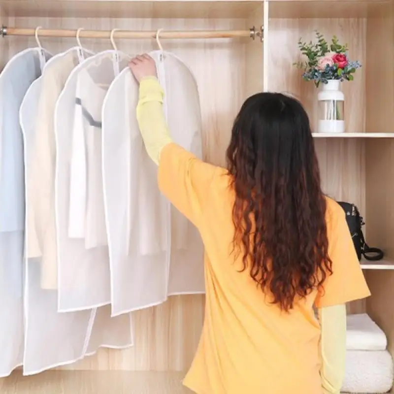 Пылезащитный чехол от плесени прозрачная моющаяся одежда на молнии Одежда для