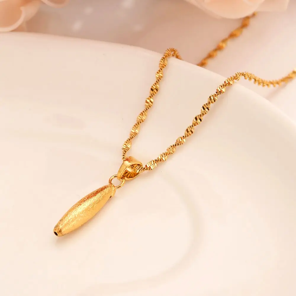 Крутые женские 14 k желтое тонкое золото GF Ковбойское оружие (пуля) Ювелирные