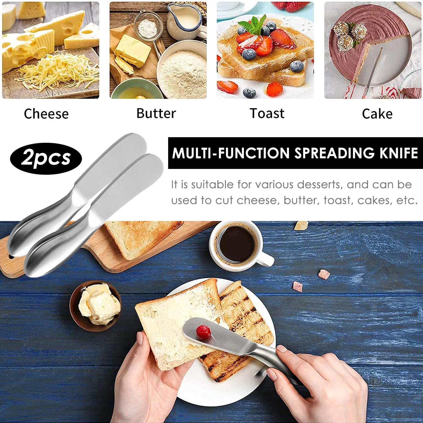 Лопатка для сыра из нержавеющей стали лопатка масла холодного жира джема
