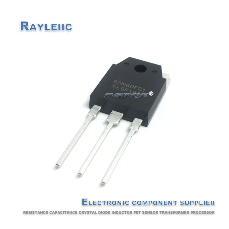 Non-counterfeit.5PCS~20PCS SGT60N60FD1PN TO-3P SGT60N60FD1 60N60FD1 TO3P 60A 600V Welding machine IGBT tube IC New and original |