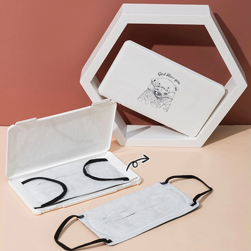 Дорожный Карманный чехол для маски бытовой влагостойкий футляр портативный